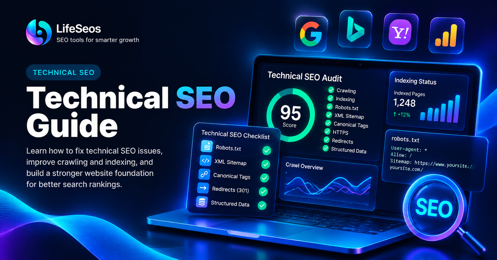 Technical SEO optimization strategies and website structure guide